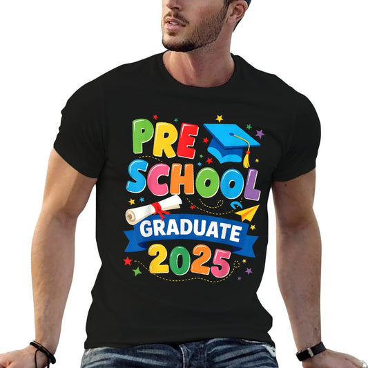 Preschool Graduation 2025 Pre-k Graduate Kids Boys Girls T-Shirt