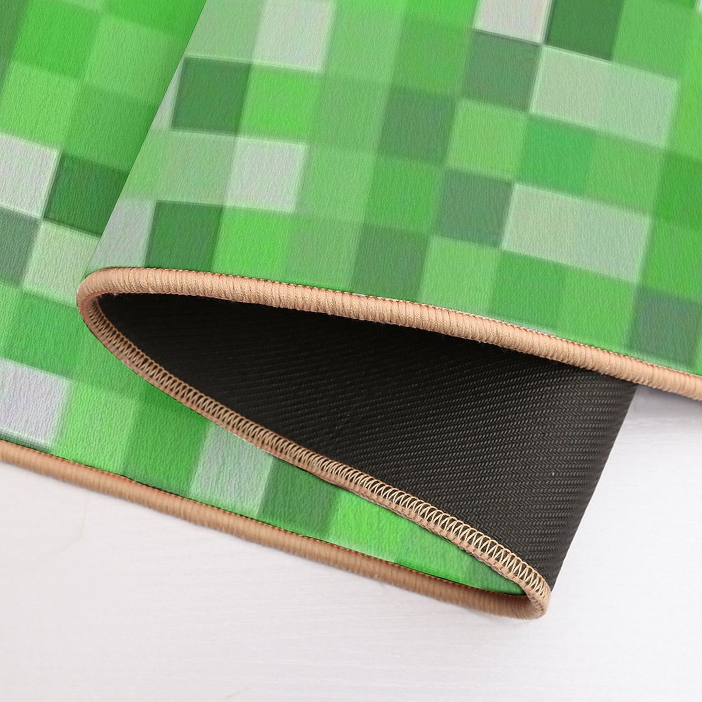 Minecraft Creeper Texture Bath Mat