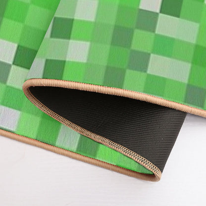 Minecraft Creeper Texture Bath Mat