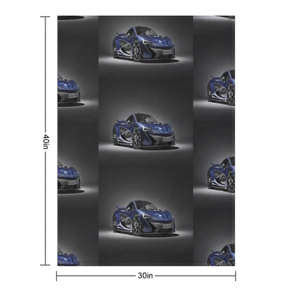 McLaren P1 Throw Blanket