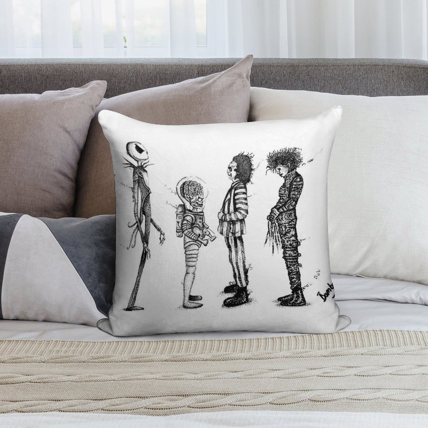 Burton Soft Anti-Pilling Throw Pillow