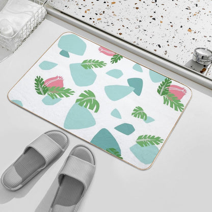 Ivysaur Pattern Bath Mat