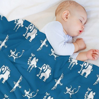 Divine Beasts Throw Blanket