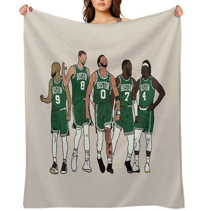 D White, KP, Jrue & The Jays Throw Blanket