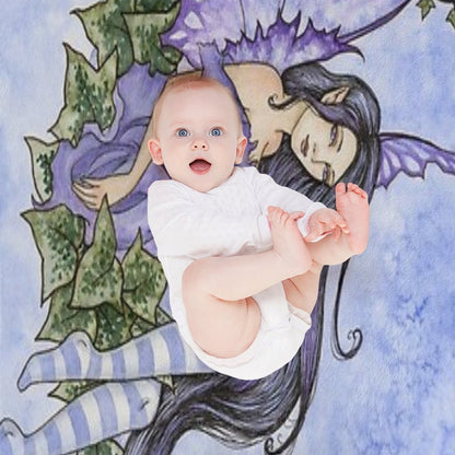 Ivy Moon Throw Blanket