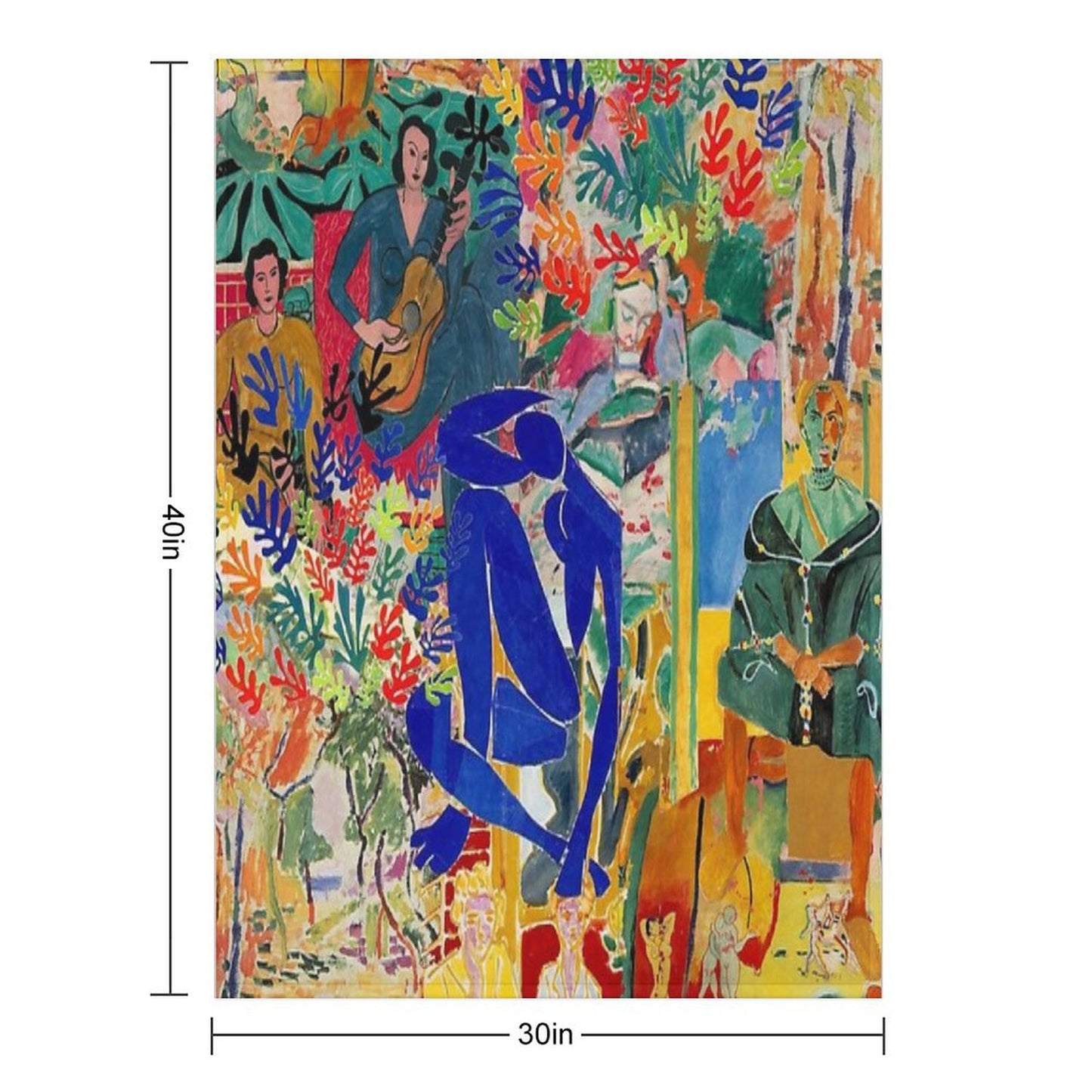 Matisse Matisse Throw Blanket