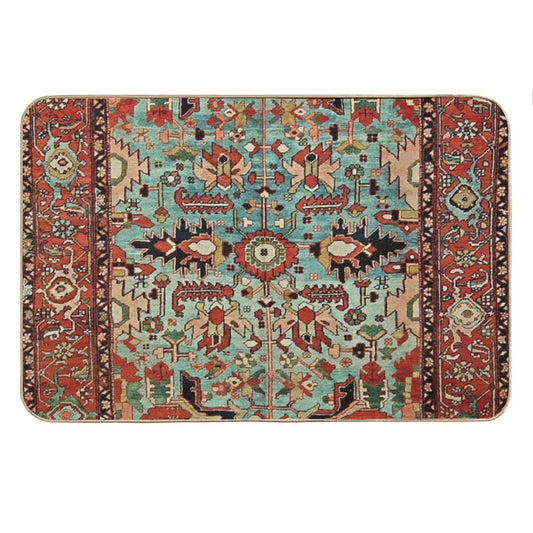 Antique Heriz Persian Carpet Print Bath Mat