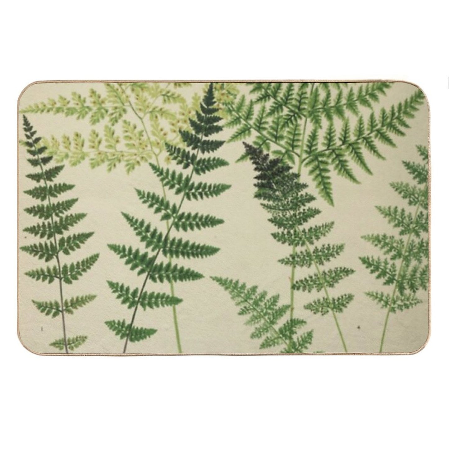 Botanical Ferns Bath Mat