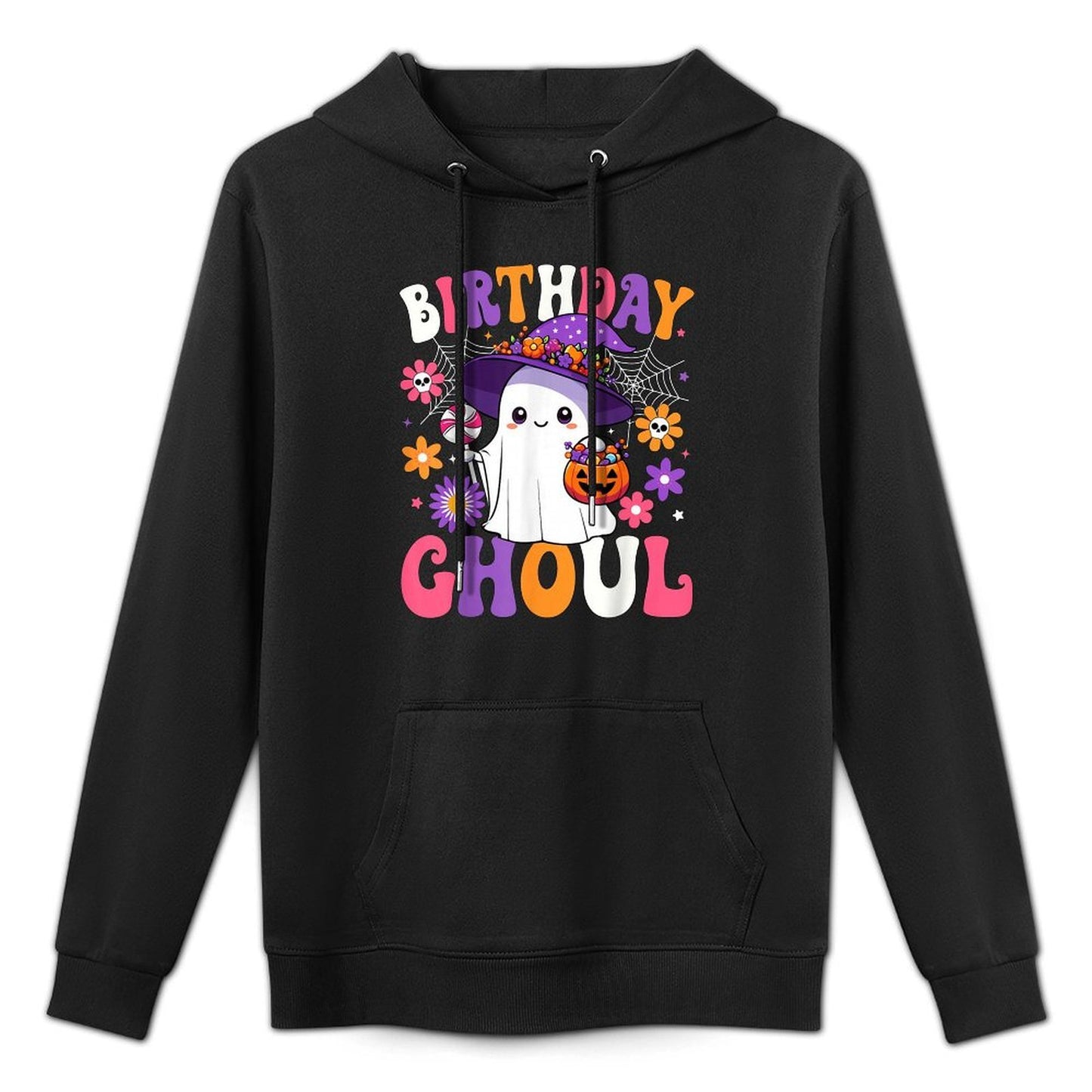 Birthday Ghoul Anniversary Funny Halloween Birthday Ghost All-Day Comfort Hoodie