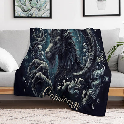 Capricorn Throw Blanket