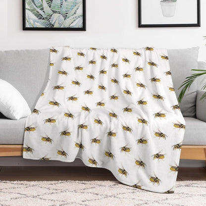 The Wasp Throw Blanket