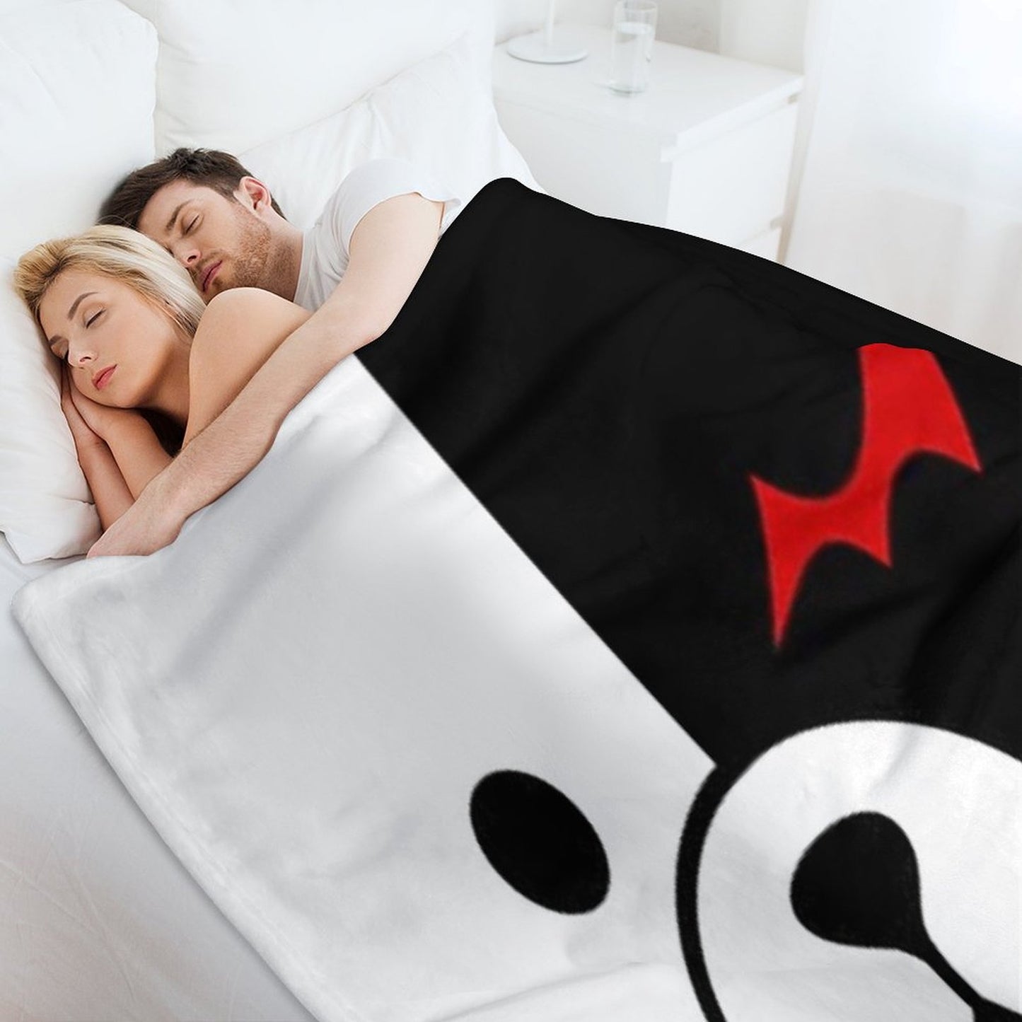 Monokuma Throw Blanket