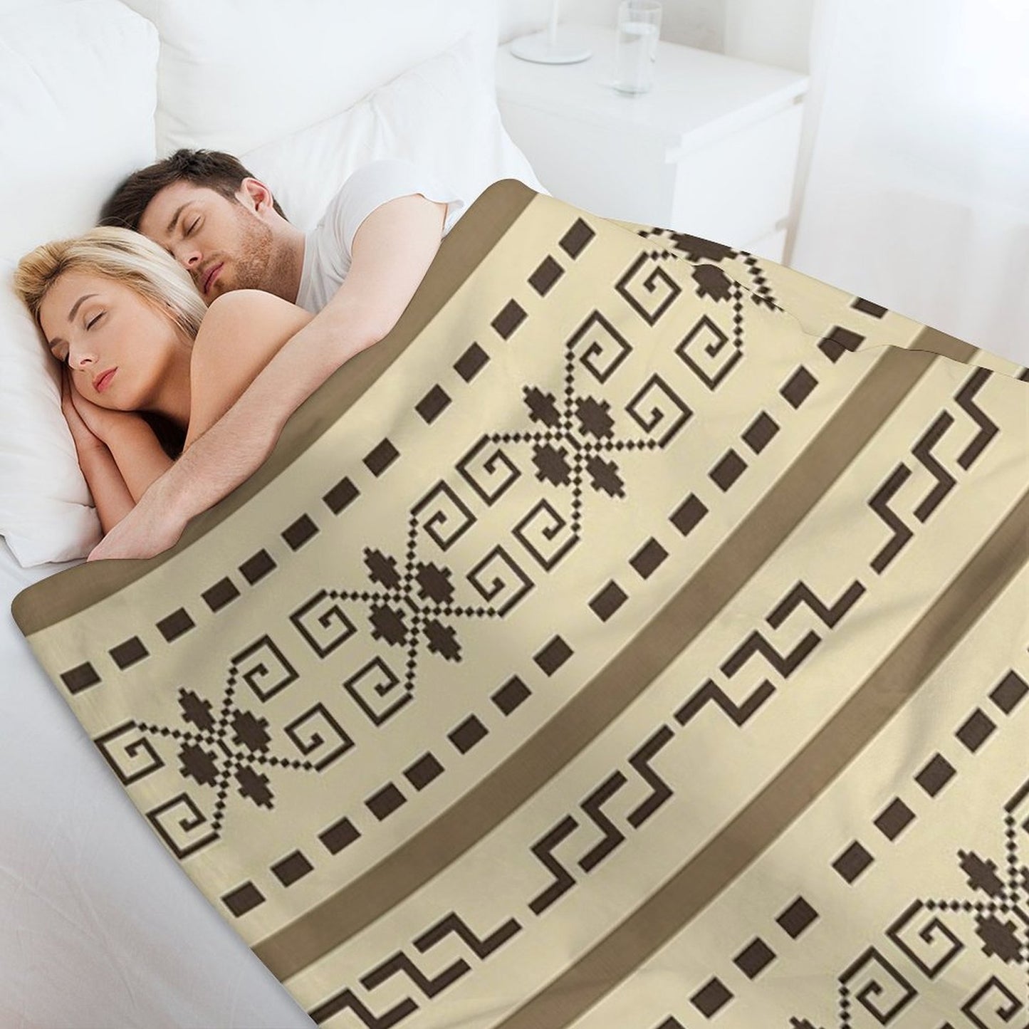 The Dude's Cardigan Pattern - The Big Lebowski Throw Blanket