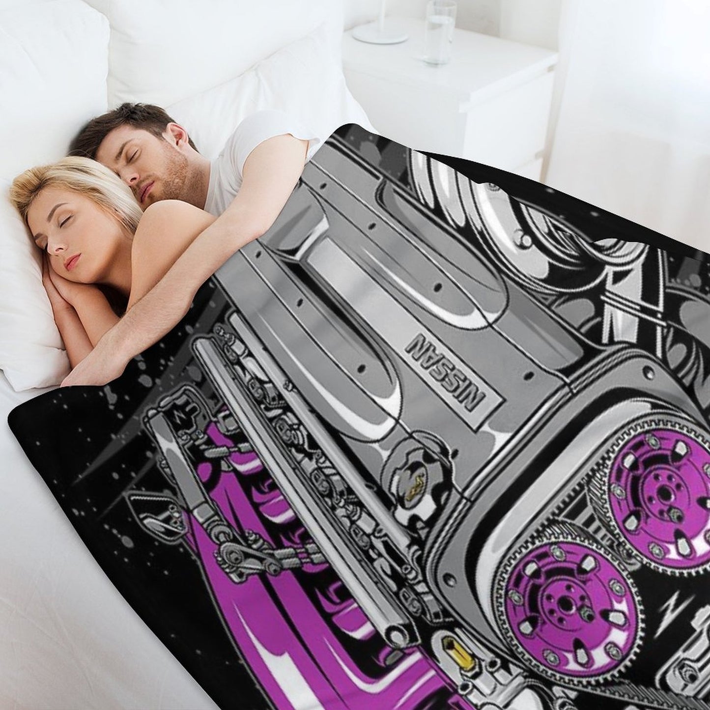 Nissan RB26 Engine Throw Blanket
