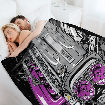 Nissan RB26 Engine Throw Blanket