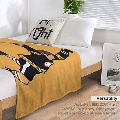 Bobby Orr Diving Celebration Throw Blanket
