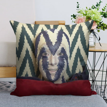 I'm A Chair Beech Linen Throw Pillow Cover