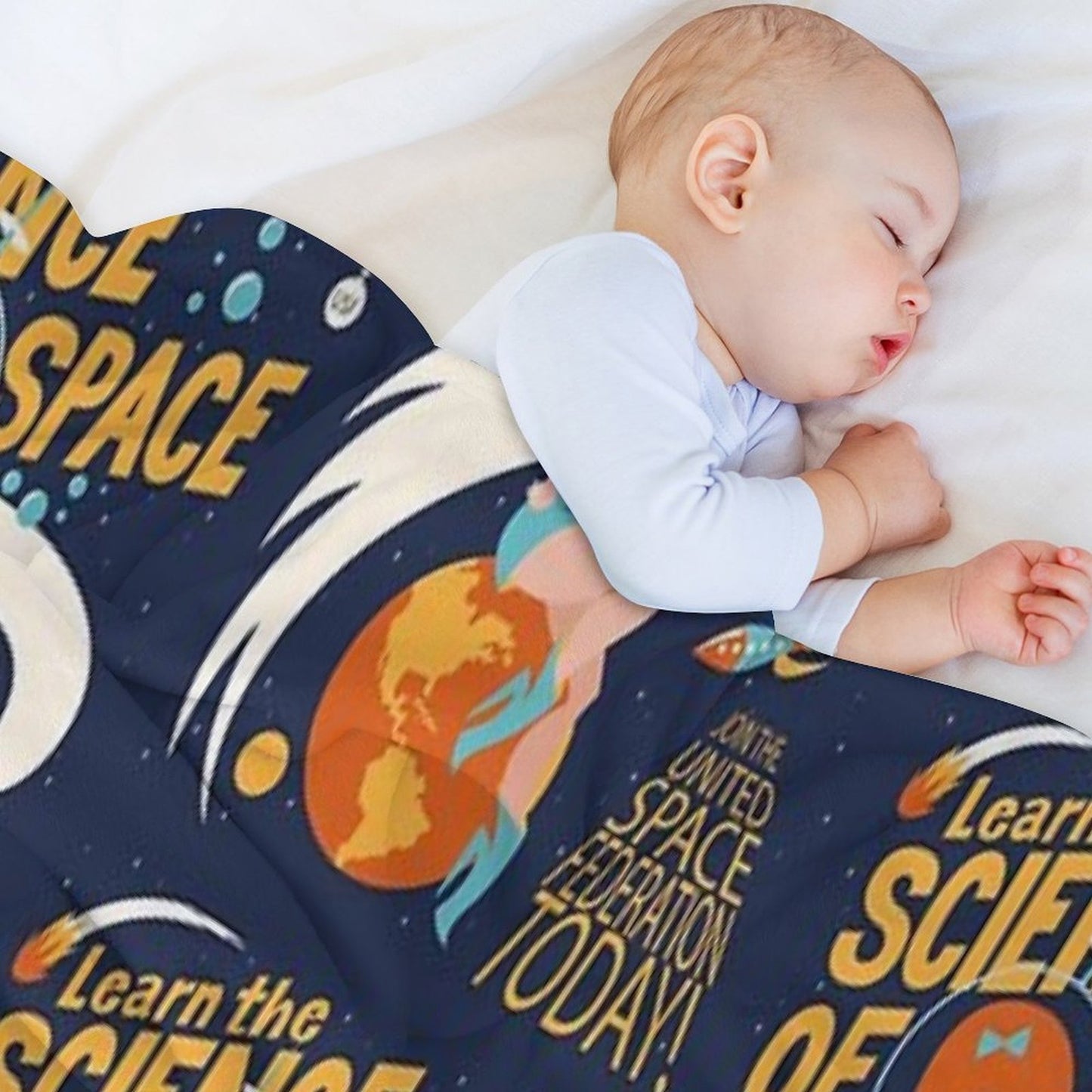 United Space Federation Throw Blanket
