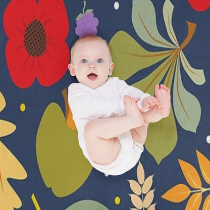 Autumn Leaves Throw Blanket