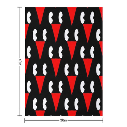 Lil Darkie Merch Lil Darkie Face Logo Gift Halloween Day, Thanksgiving, Christmas Day Throw Blanket