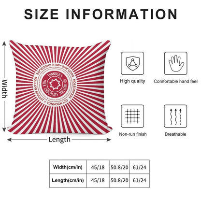 Tunnock's Teacakes Soft High-Density Material Throw Pillow