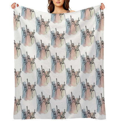 Schuyler Sisters Design Throw Blanket