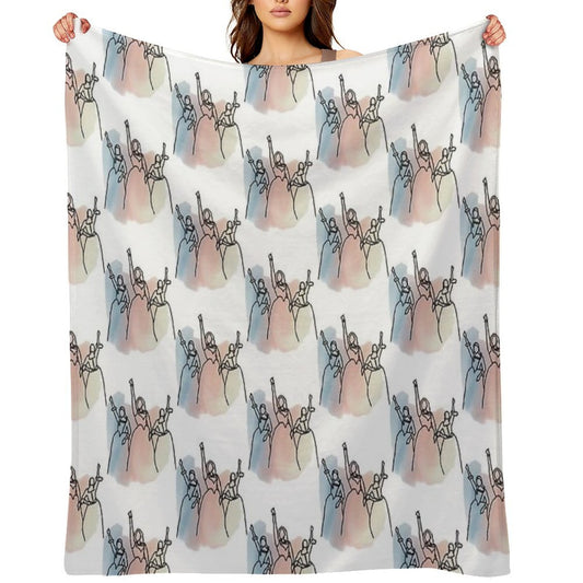 Schuyler Sisters Design Throw Blanket