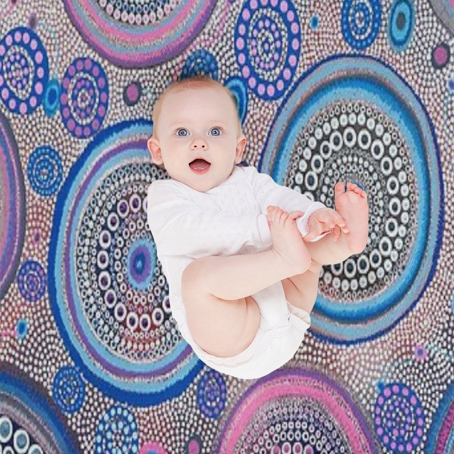 Seven Sister's Dreaming Throw Blanket