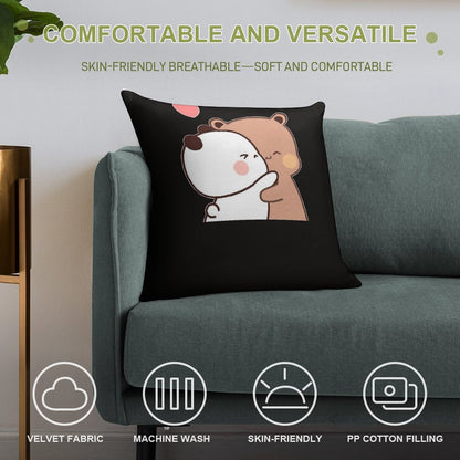 Bubu Dudu Soft Shrink-Resistant Throw Pillow