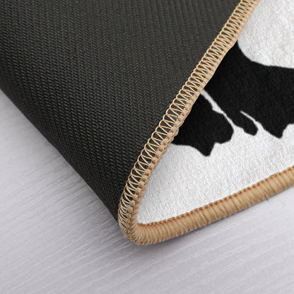 Unimpressed Frog Japanese Woodblock Matsumoto Hoji Bath Mat