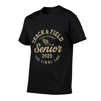 Track And Field Senior 2025 The Final Lap T-Shirt