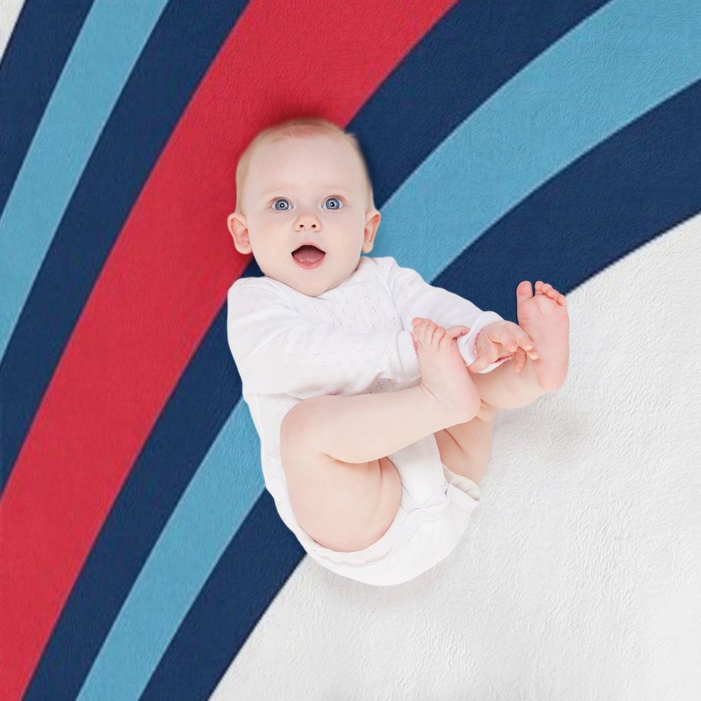 F1 Martini Stripes - Formula One Throw Blanket