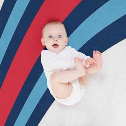 F1 Martini Stripes - Formula One Throw Blanket