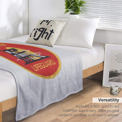 Baywatch Badge - Uniform Throw Blanket