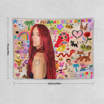 Karol Merch G Manana Sera Bonito Tapestry