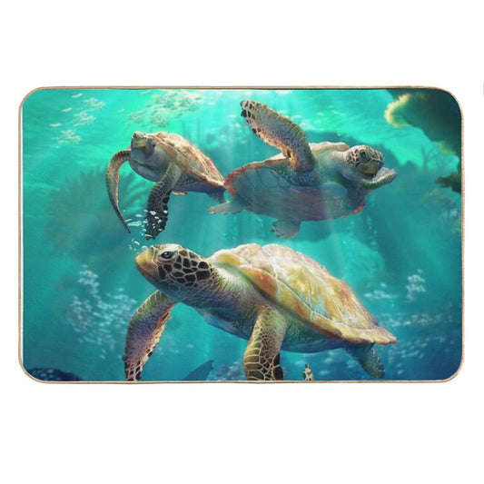 Sea Turtles Bath Mat