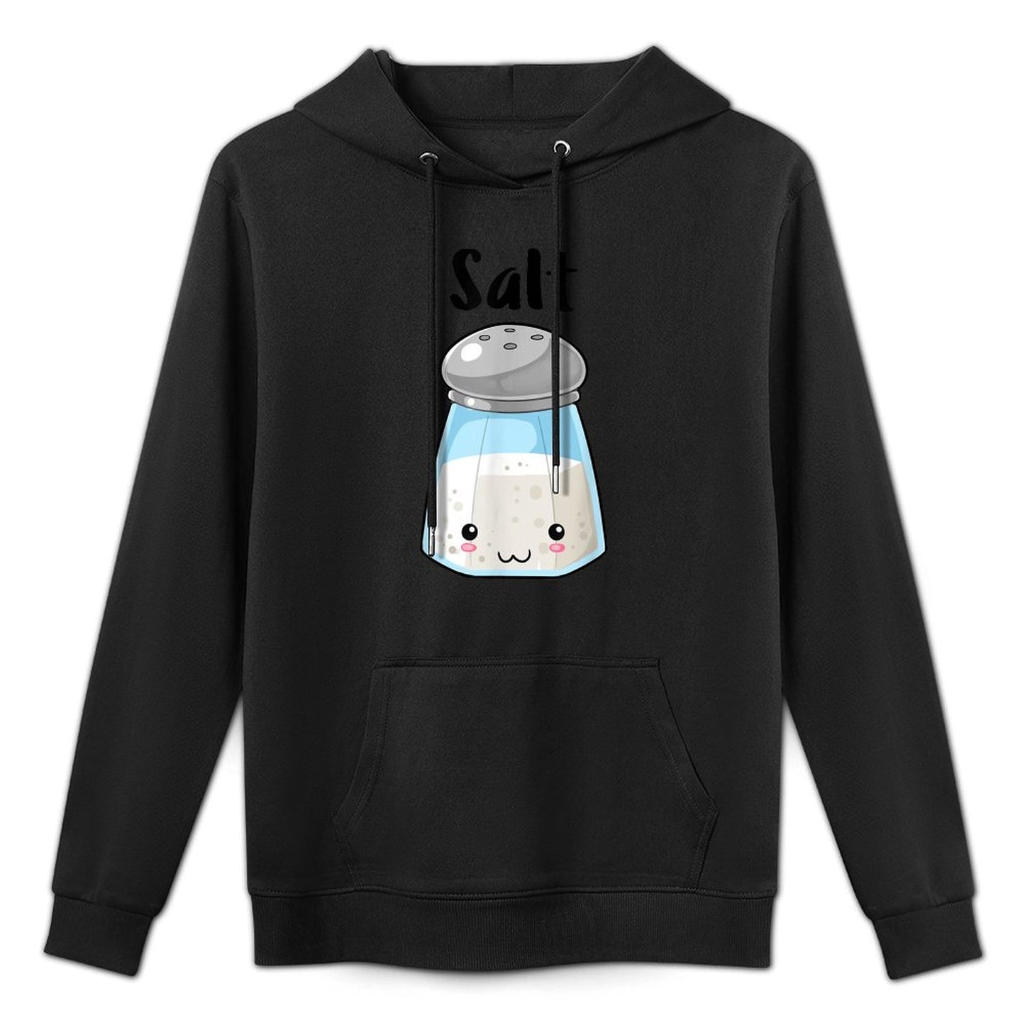 Kawaii Salt Pepper Halloween Costume Best Friend Kangaroo Pocket Hoodie