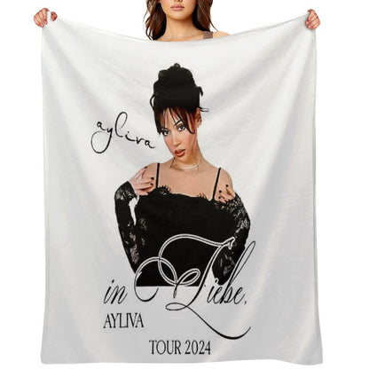 Ayliva In Liebe Tour 2024 Throw Blanket