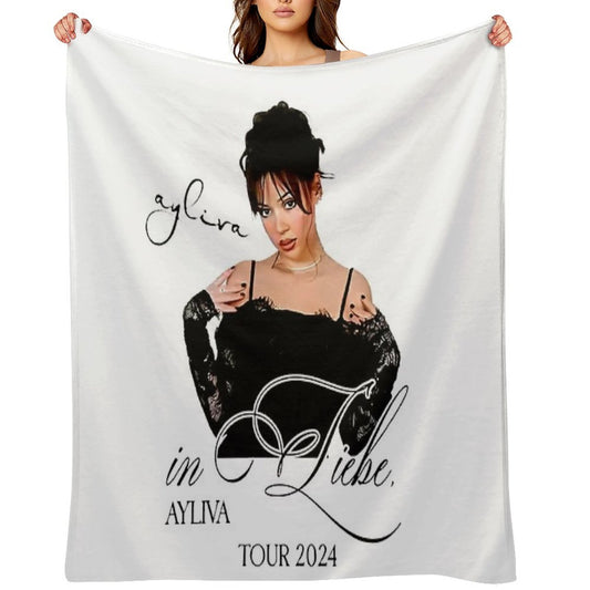 Ayliva In Liebe Tour 2024 Throw Blanket