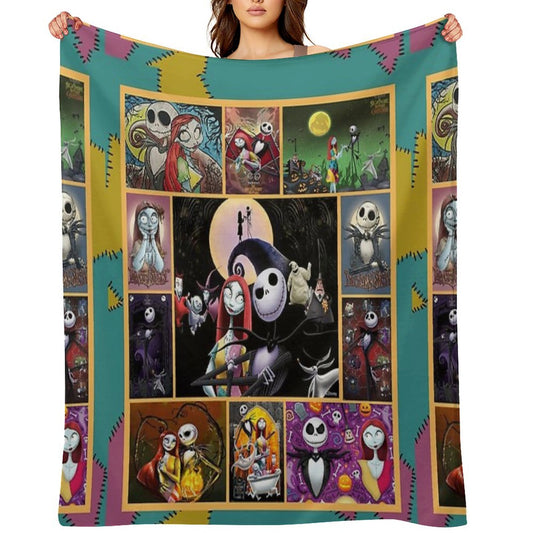 Nightmare Before Christmas Throw Blanket