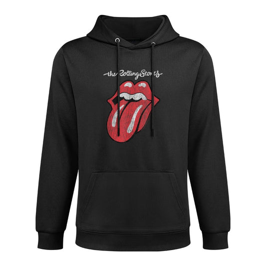 Rolling Stones Official Script Tongue Customizable Surface Hoodie