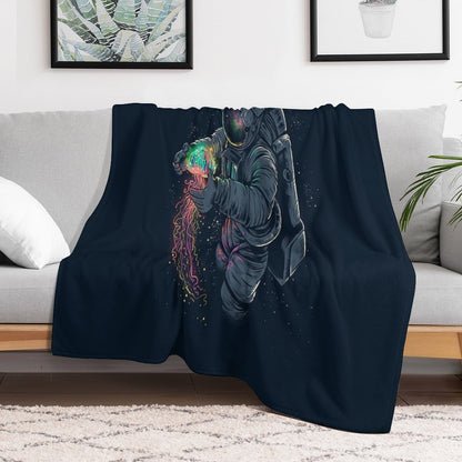 Jellyspace Throw Blanket