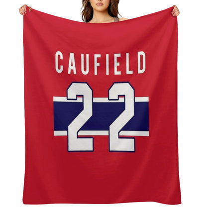 Caufield Jersey Throw Blanket