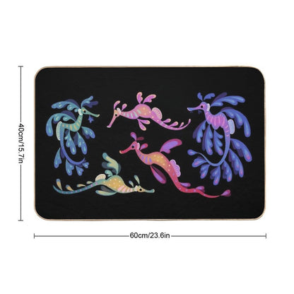 Sea Dragons Bath Mat