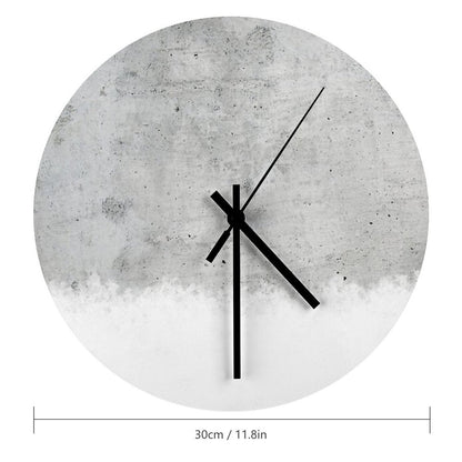 Concrete Wall Clock