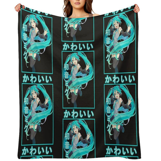 Hatsune Miku  Classic Throw Blanket