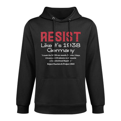 Resist Like 1938 Germany Protest Civil Rights Women Men Kids Relaxed Fit Hoodie