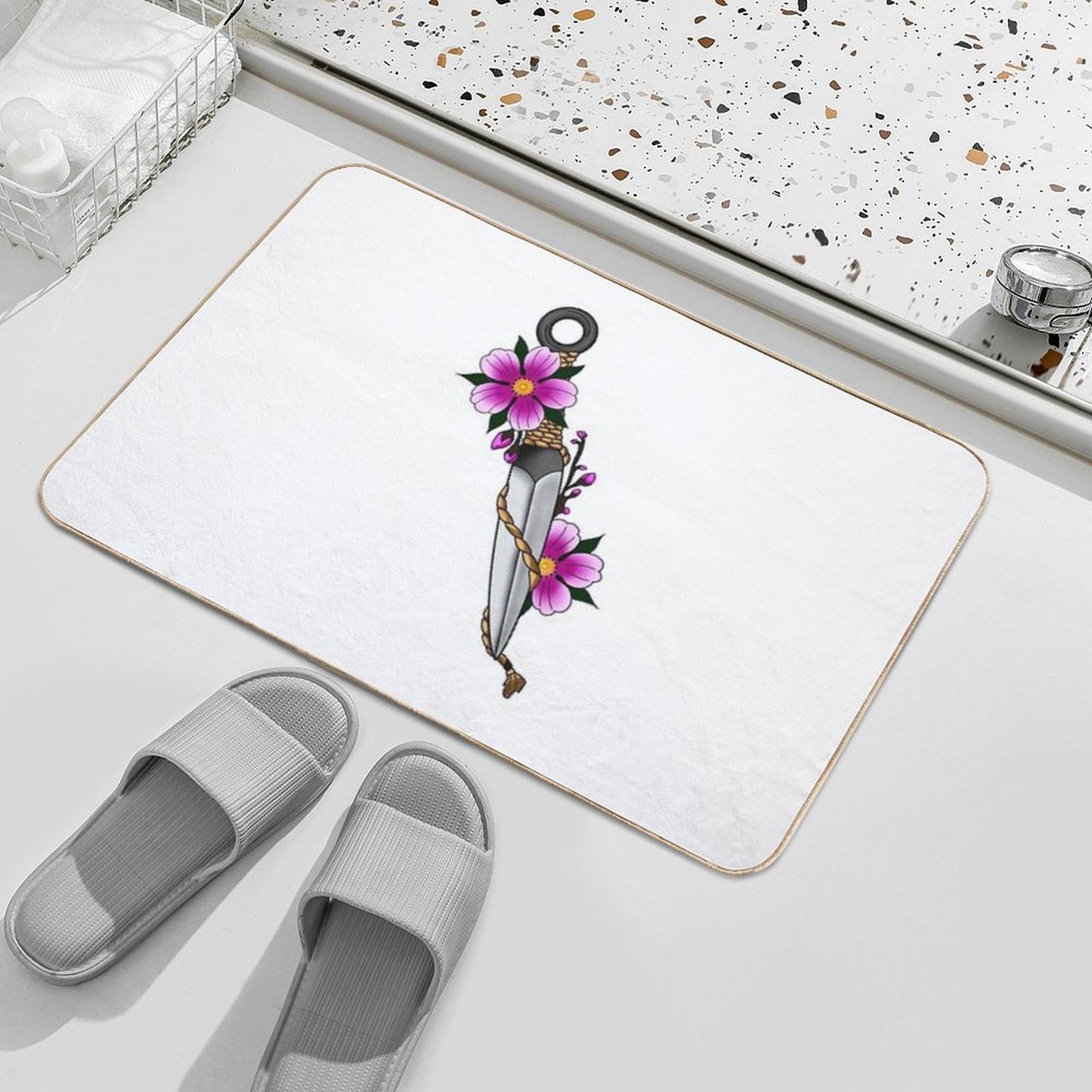 Kunai  Anti-Trip Bath Mat