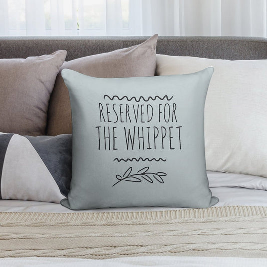 Reserved for The Whippet Soft High-Density Material Throw Pillow