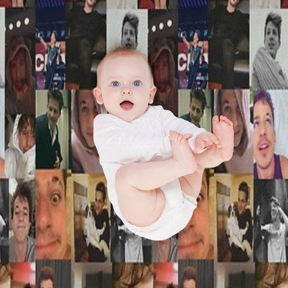 Charlie Puth Collage Throw Blanket